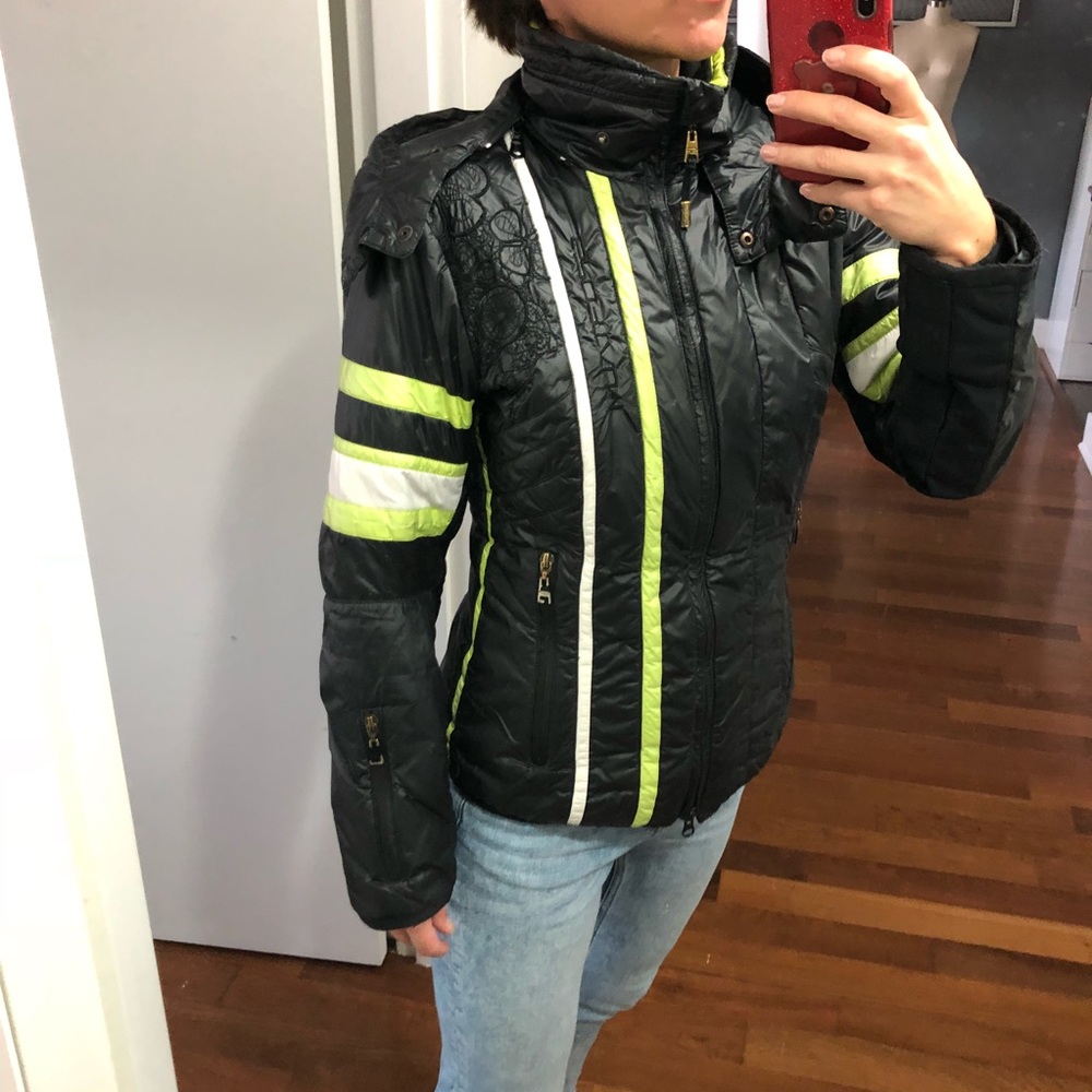 🎁❤️ Sportalm ski snowboard designer jacket hood S